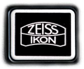 Zeiss Ikon logo on Ikoflex camera